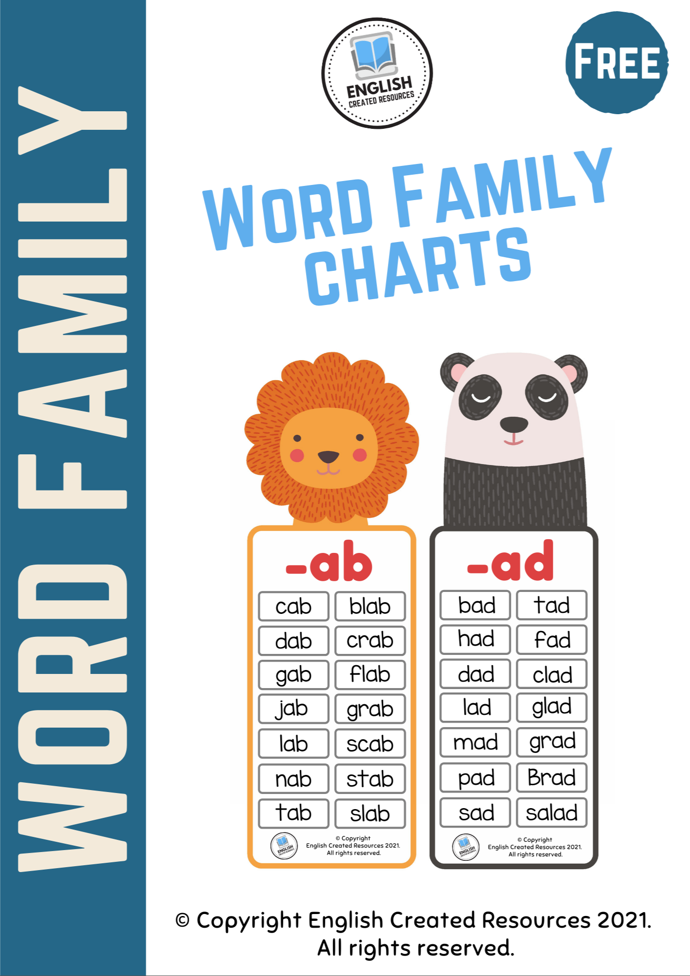 What is a Word Family?  English & Language Arts