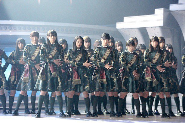 Pannchoa Japanese Female Idols Keyakizaka46 Different Heights But