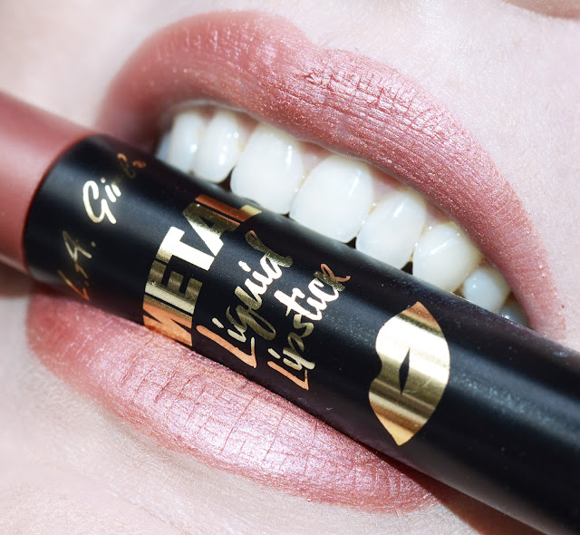 LA girl  Metal Liquid Lipstick 854 Smolder 
