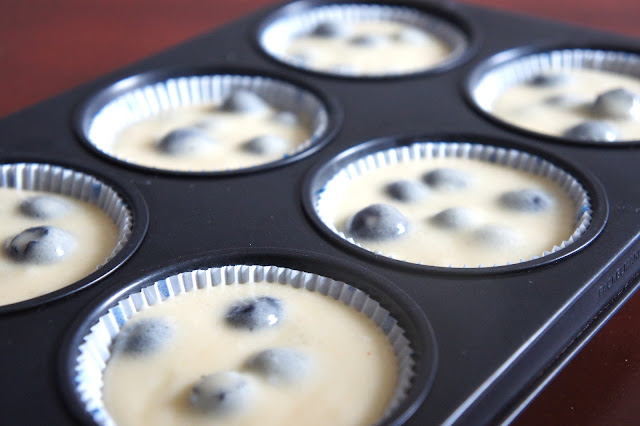 recipe for gluten free blueberry muffins