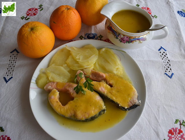 Salmón A La Naranja
