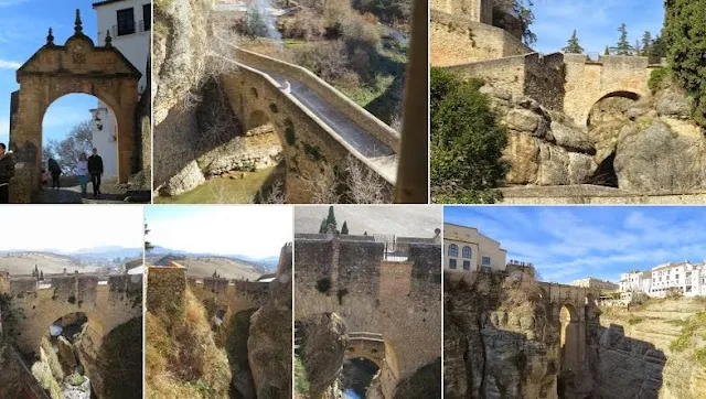 Things to do in Malaga in December: The Three Bridges of Ronda, Spain