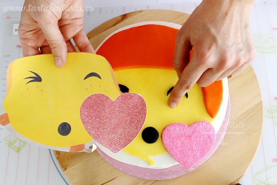 Tarta Soy Luna Sencilla