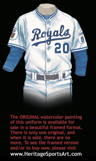 Framed Evolution History Kansas City Royals Uniforms Print — The  Greatest-Scapes