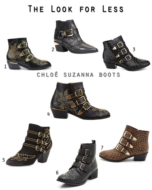 Fashion Trend Guide: The Look for Less - Chloé Susanna Boot Dupes
