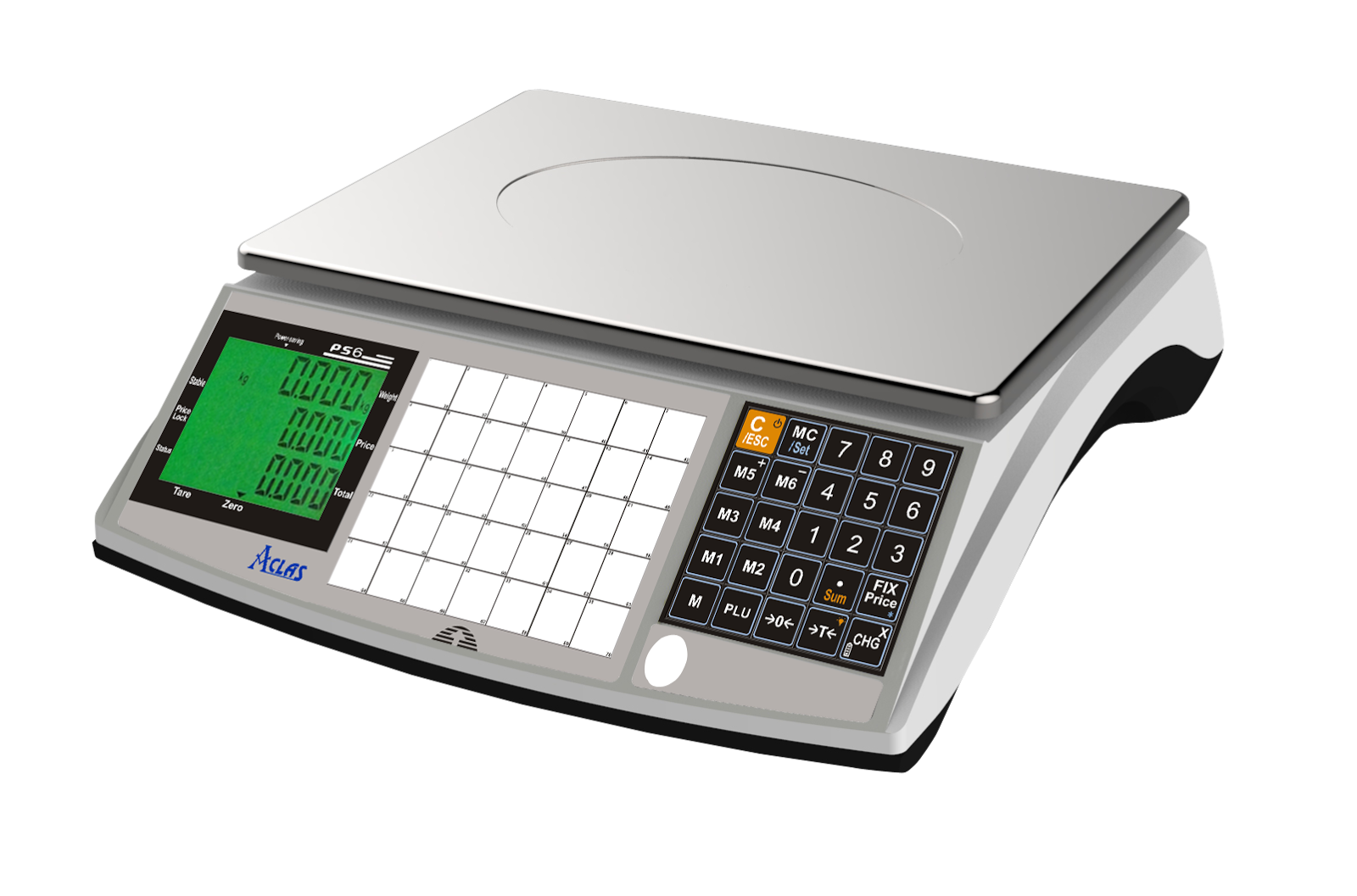 The difference between electronic counting scales