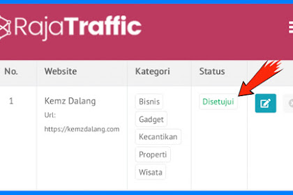 Cara Daftar: Jaringan Native Ads Indonesia - Raja Traffic