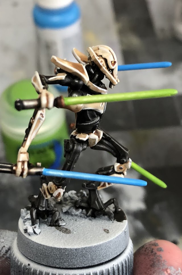 Painting Poorly Star Wars Legion General Grievous