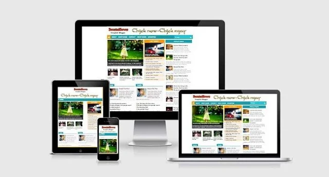 DautoNews responsive blogspot template