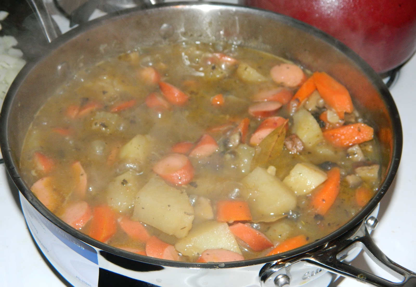 Gluten Free Stew with Hot Dogs SASHA'S DELIGHTS