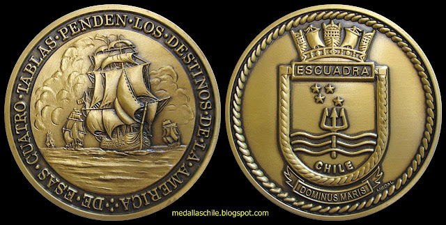 Escuadra Nacional medalla Armada de Chile