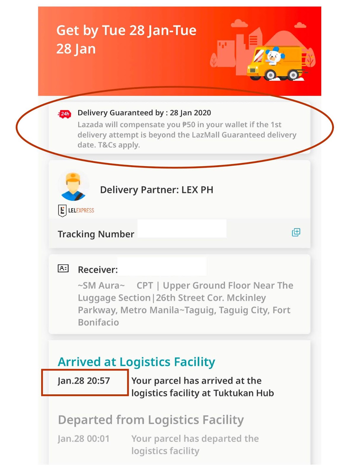 Pinoy Travel Freak REVIEW Lazada's LazMall Guaranteed Delivery