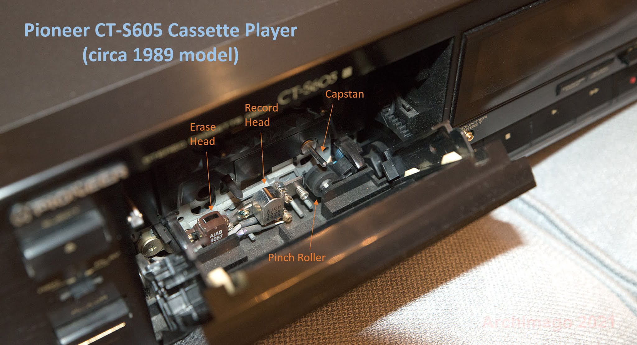 Archimago's Musings RETROMEASURE Pioneer CTS605 Cassette Recorder