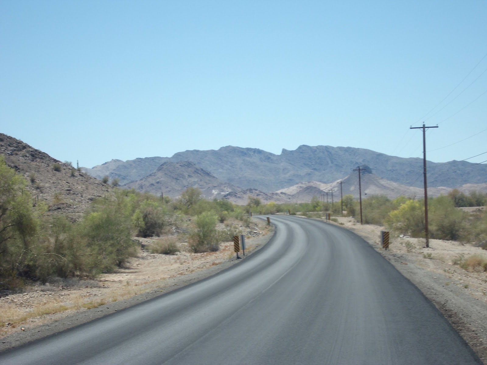 Two Perdues XC Bike Tour 2012 Day 49 Salome, AZ to Blythe, CA