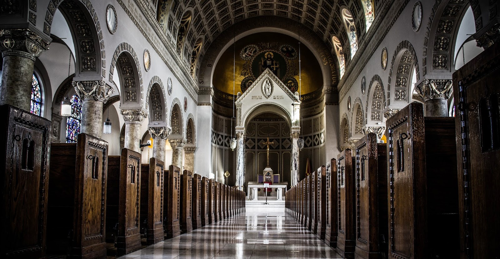 Iowa Grasslands St. John's Basilica, Des Moines, Iowa