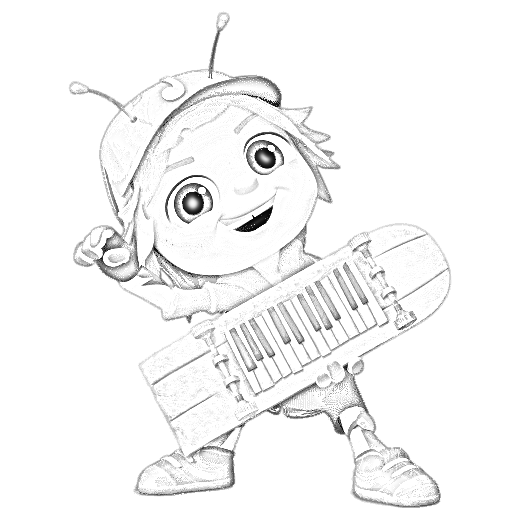 Top 10 Beat Bugs Coloring Pages With a PDF File