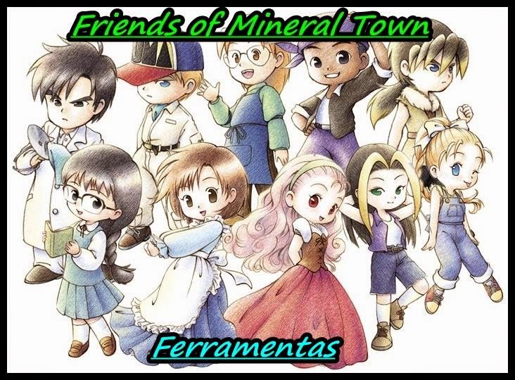 Harvestmooniacs Ferramentas Friends of Mineral Town