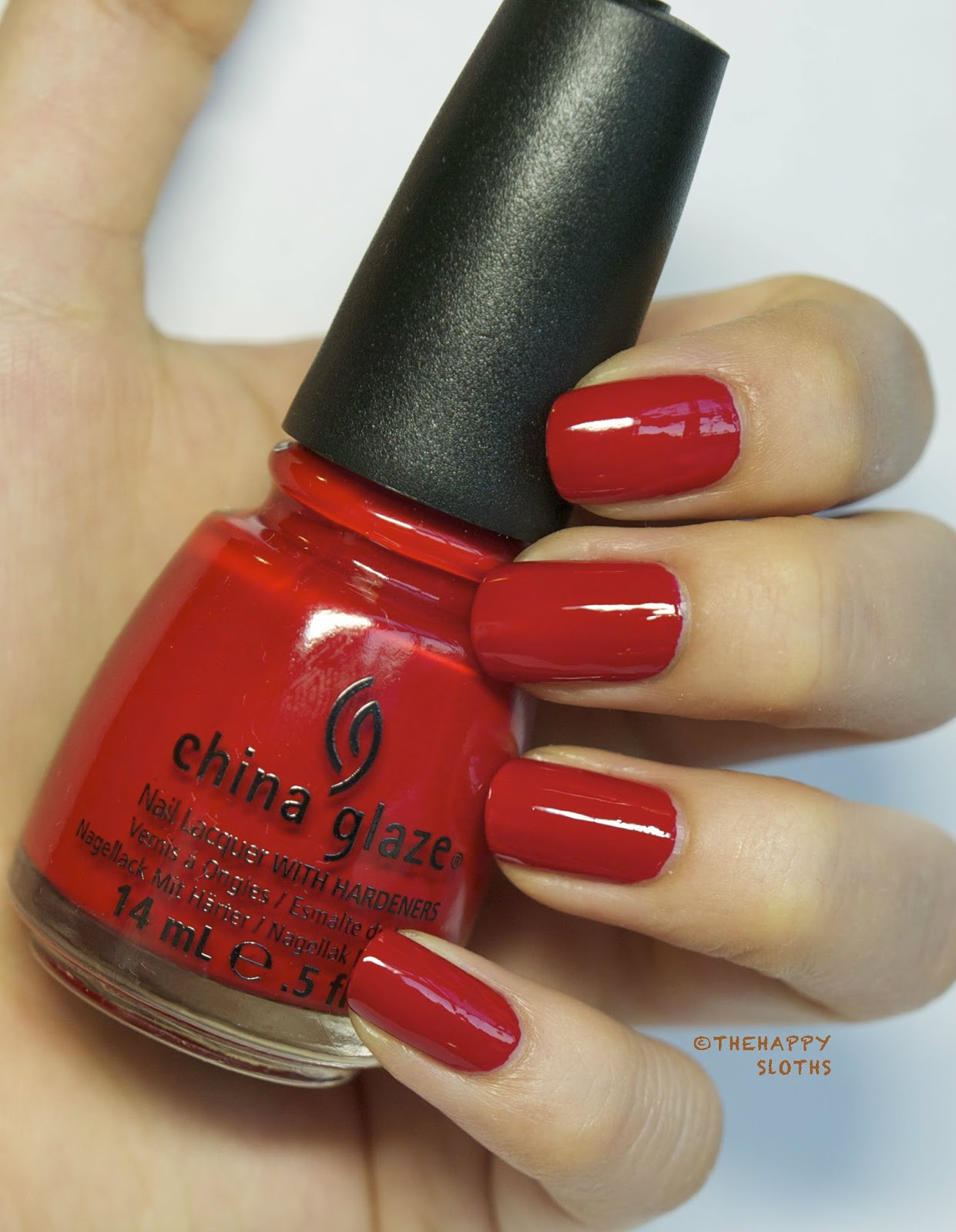 With Love" from China Glaze: Review Swatches The Happy Sloths: Beauty, Makeup, and Skincare Blog with Reviews and Swatches