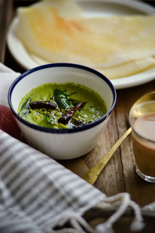 Coriander Chutney with CoconutKothamalli ChutneyChutney for IdliDosa