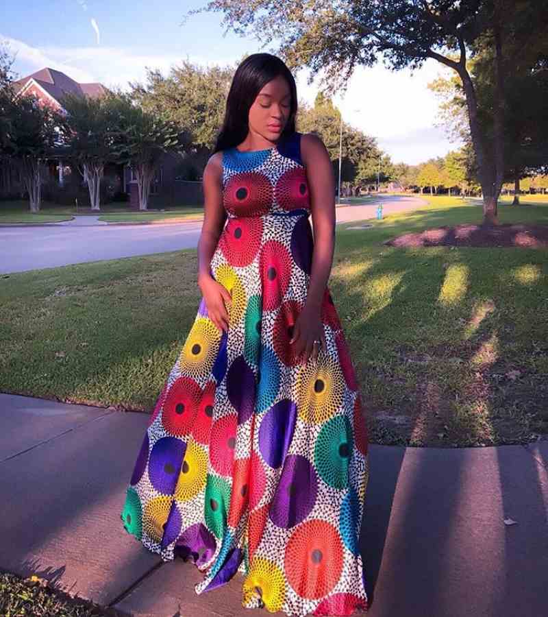 Fit and Flare Long Prom Dress | The Dress Outlet