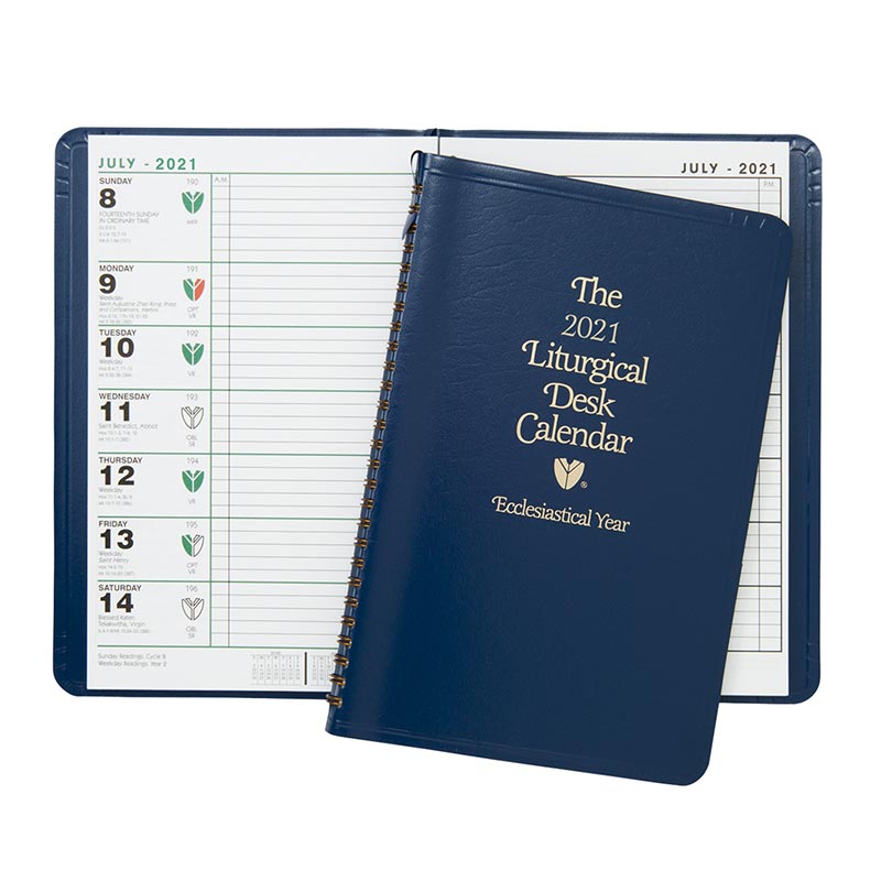 Catholic Gifts And More The 2021 Liturgical Desk Calendar