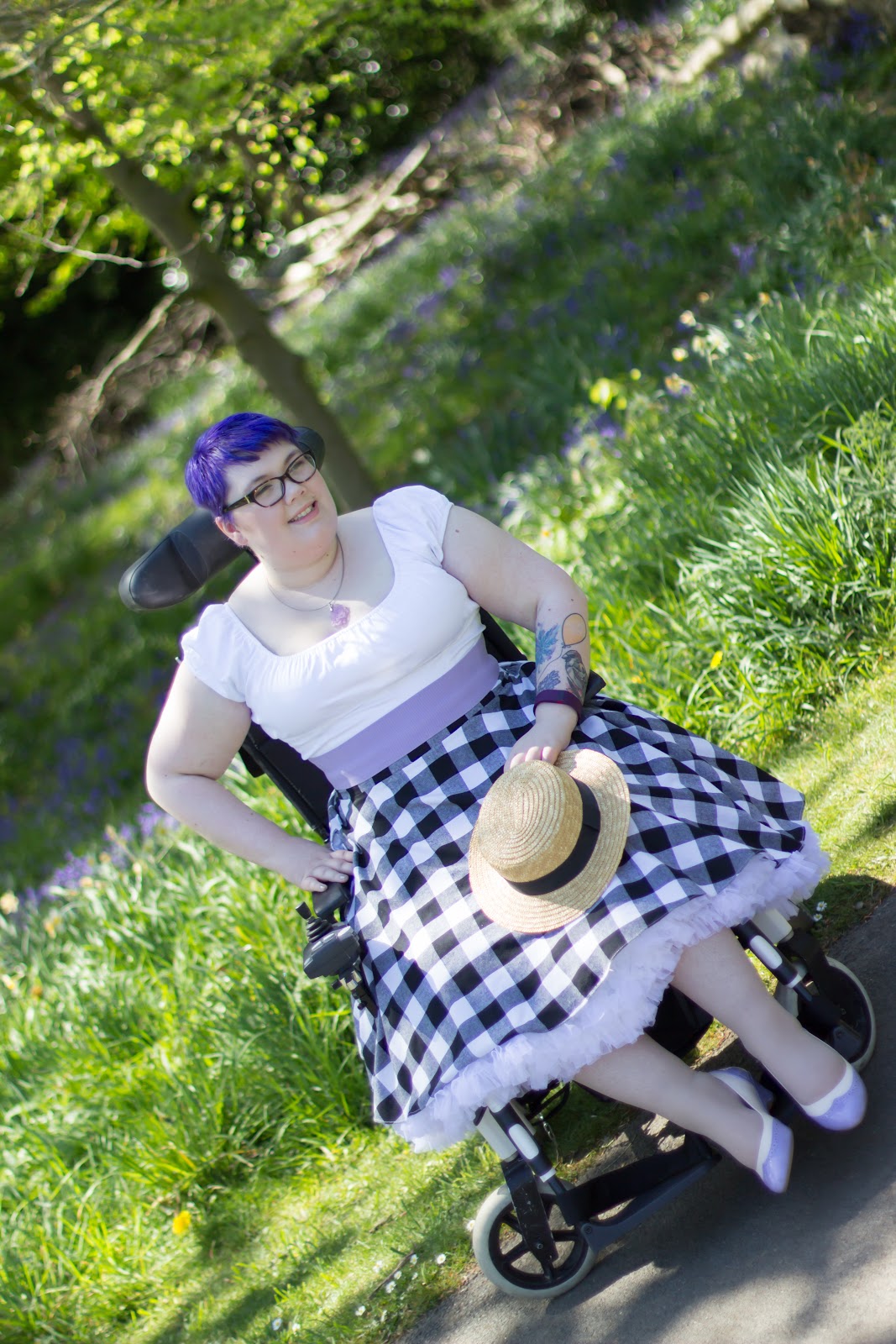 Wheelchair Fashion One Skirt, Three Ways Wheelingalong24