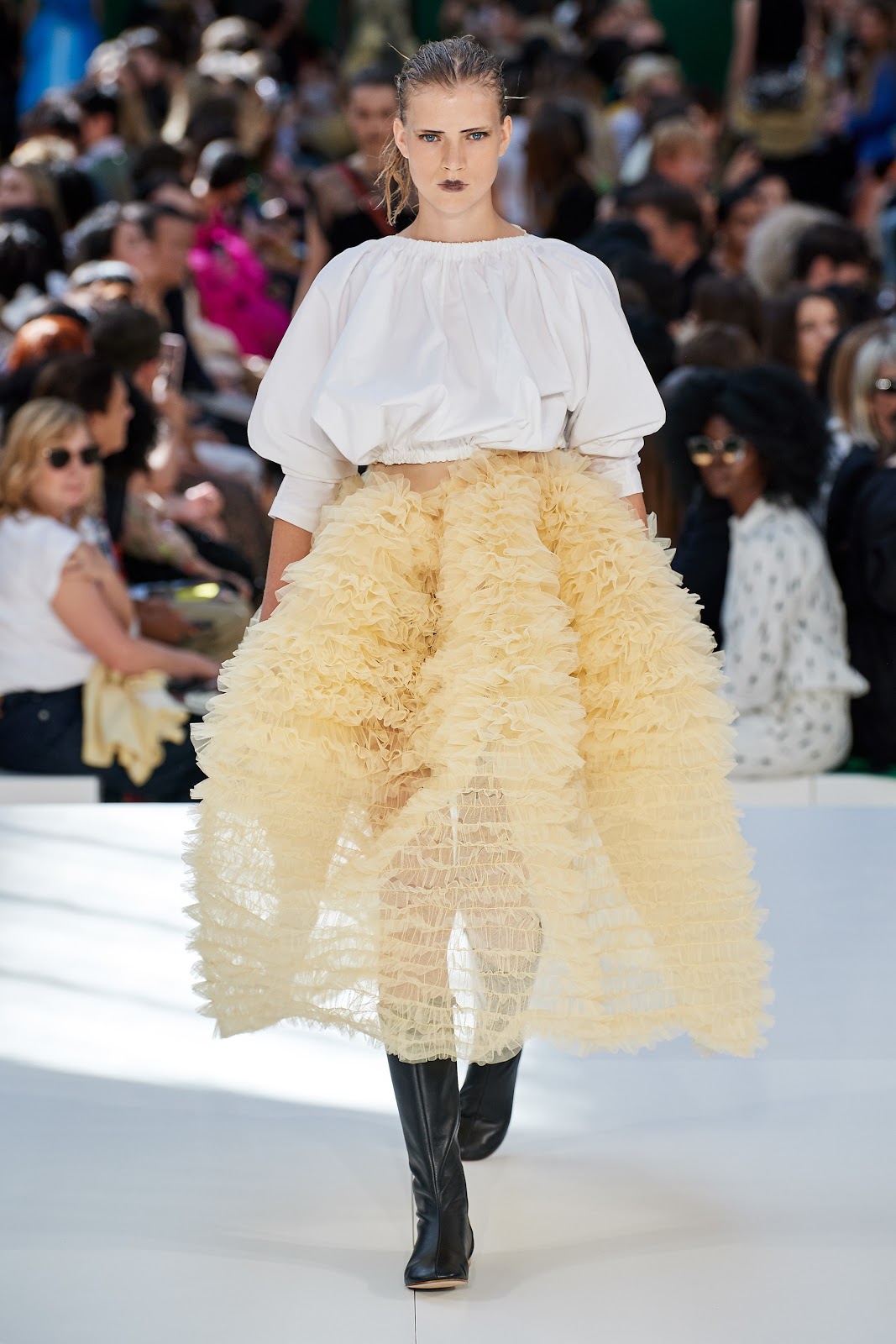 Molly Goddard S/S 2020 London Fashion Week Women's Runway Cool Chic