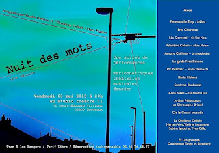 Affiche La Nuit des Mots