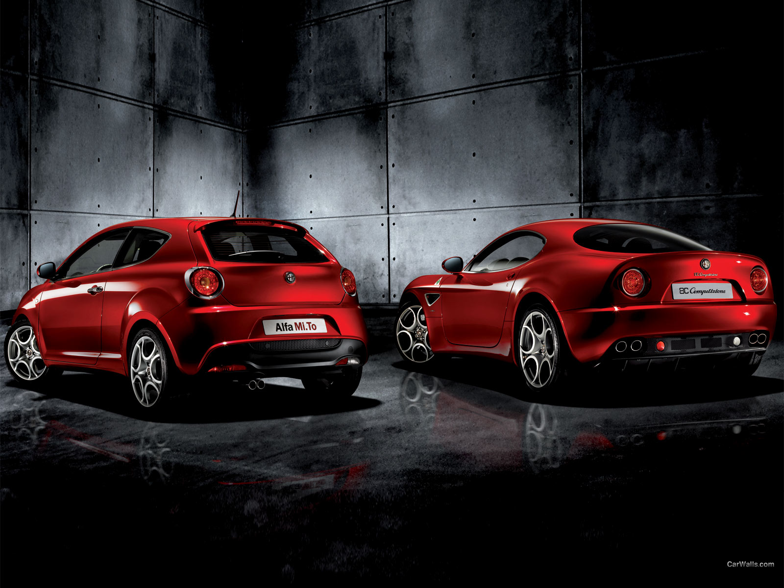 Alfa Romeo Mi.To And 8c | Wallpapers Extraordinary Gravity