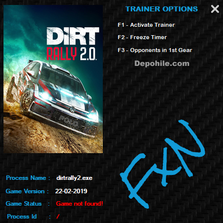 DiRT Rally 2.0 (PC) Süre Dondurma +2 Trainer Hilesi İndir
