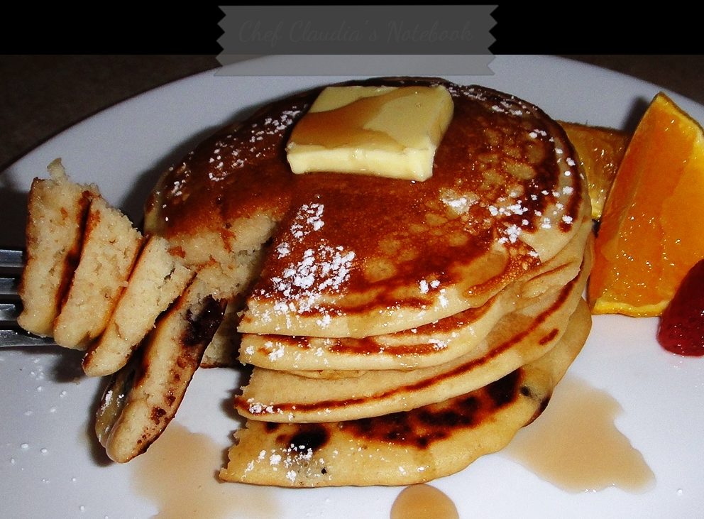 Chef Claudia´s Notebook: Pancakes Caseros
