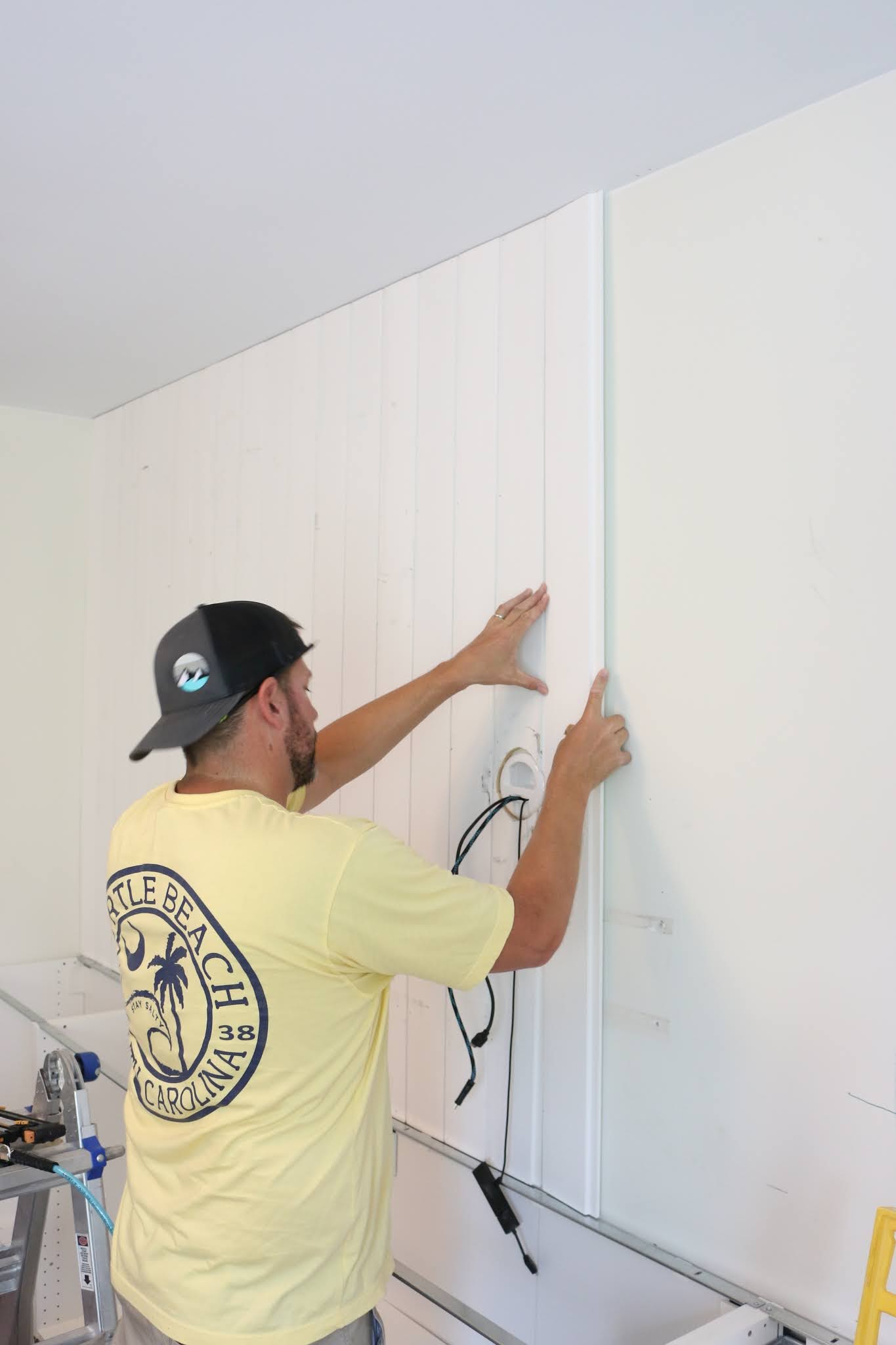 How To Install Vertical Shiplap and What's Hidden Behind Ours ORC