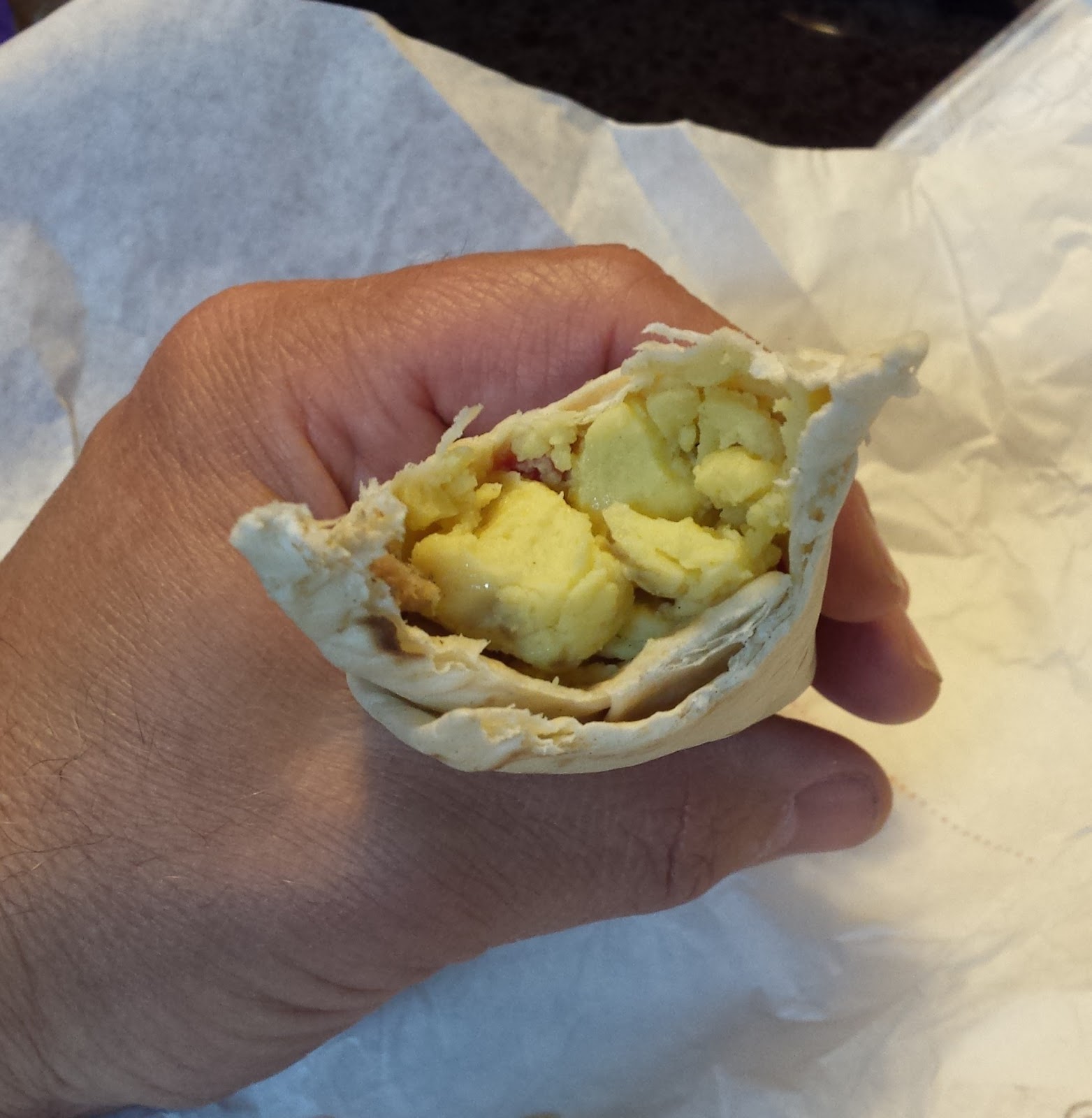 South Sac Blog Breakfast Burrito Showdown McDonald's vs. Jack in the Box