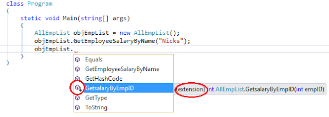 Extension Method In C# With Live Scenario Examples ~ Guruji Point ...
