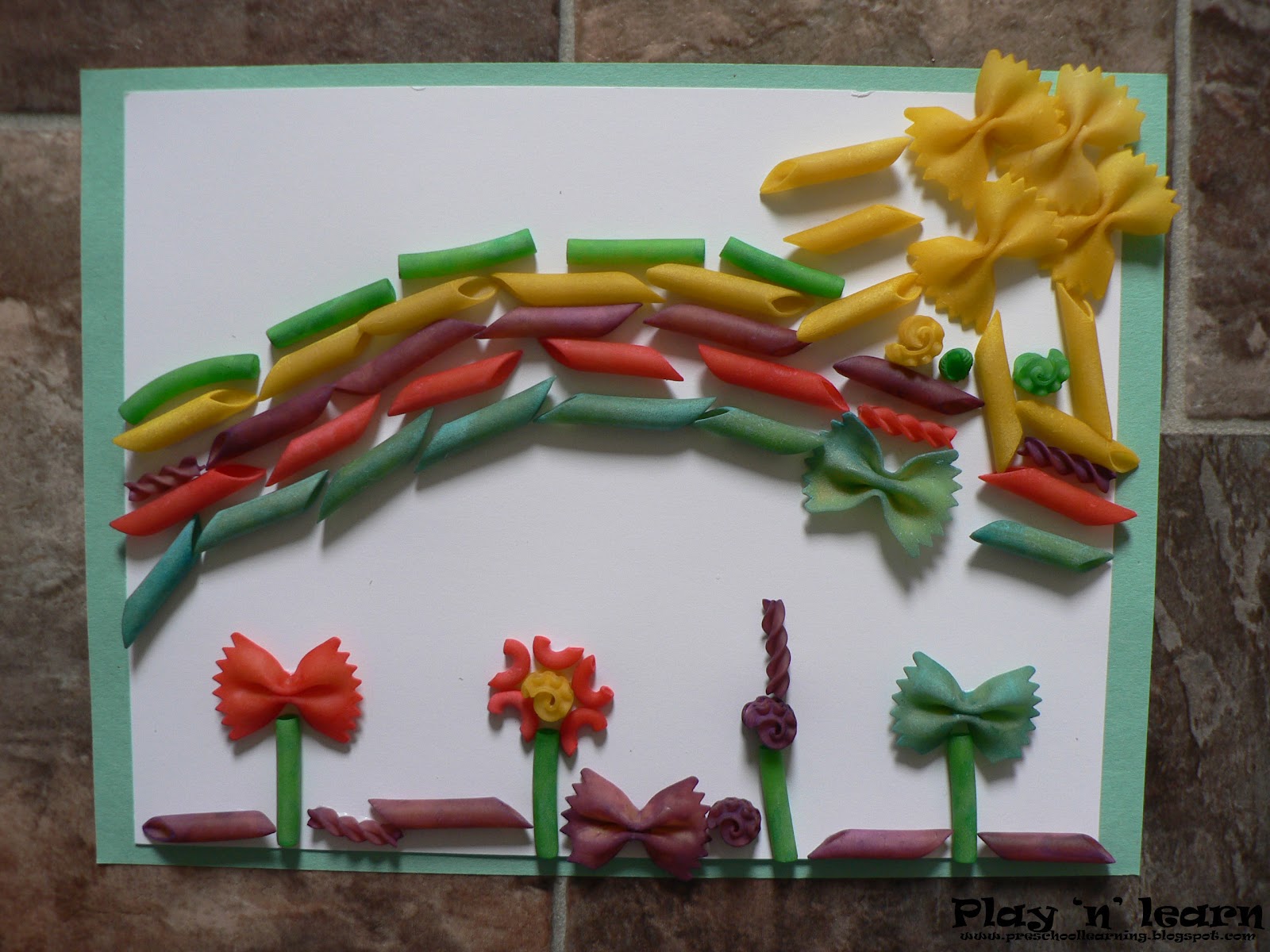 Play 'n' Learn: Preschool Pasta Play