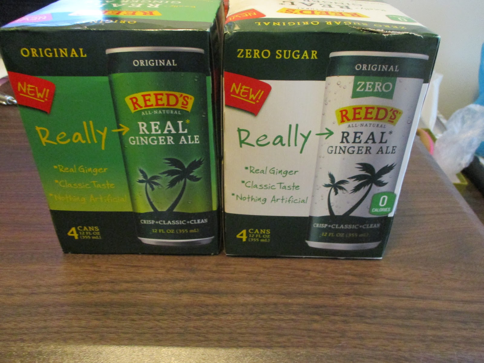Missy's Product Reviews Reed’s REAL Ginger Ale & Zero Sugar Original