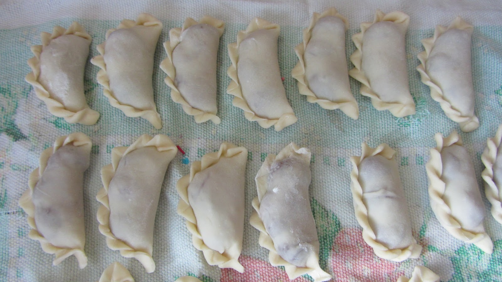 Вареники ручной лепки