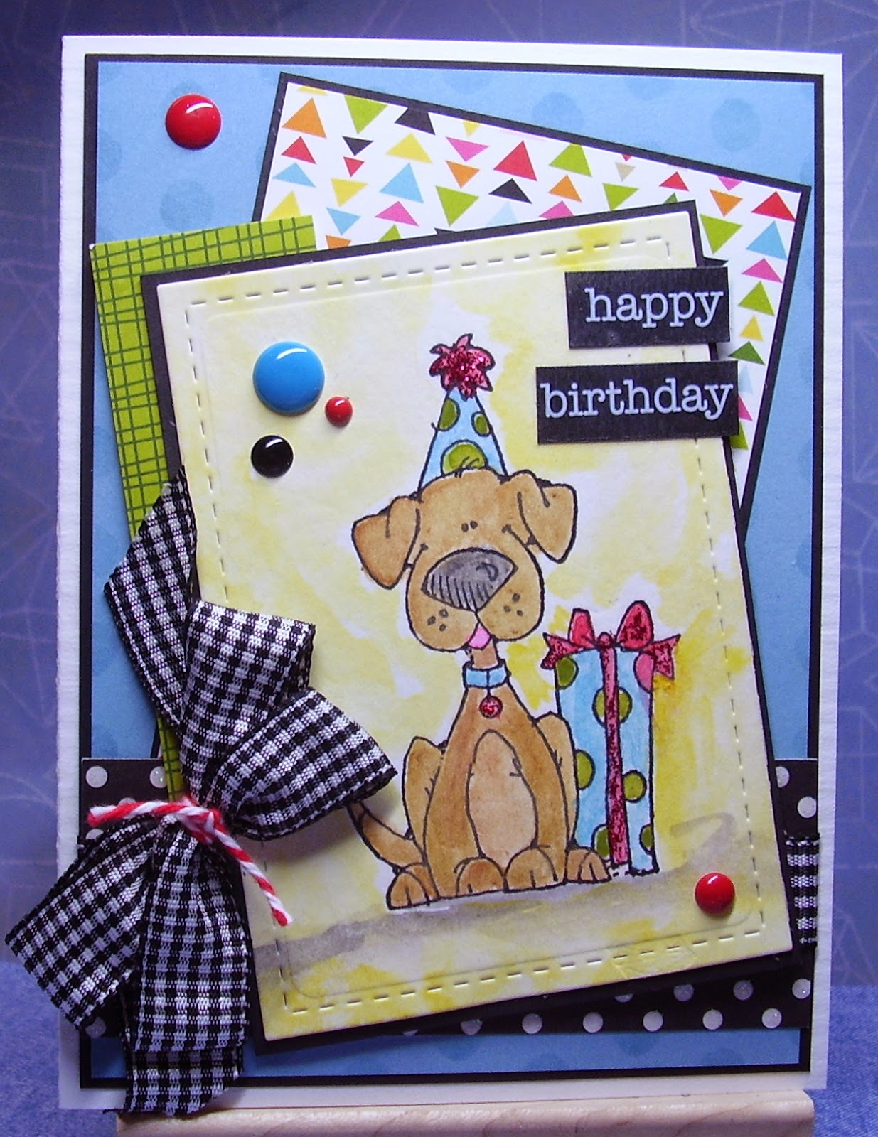Paper Therapy Ponderings: The Dog Ate My Birthday Card