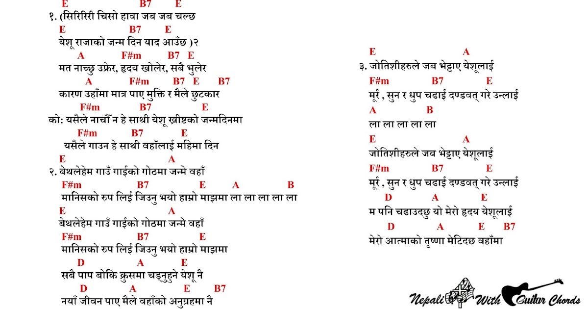 Nepali Christian Songs With Guitar Chords nepali-christian-songs-with-guitar-chords