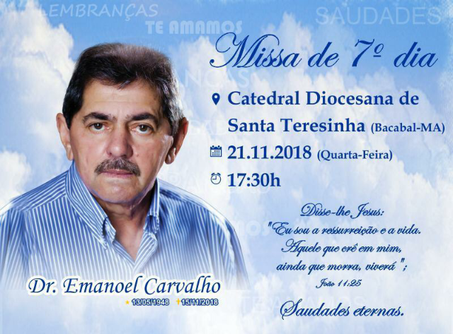 MISSA DE SÉTIMO DIA