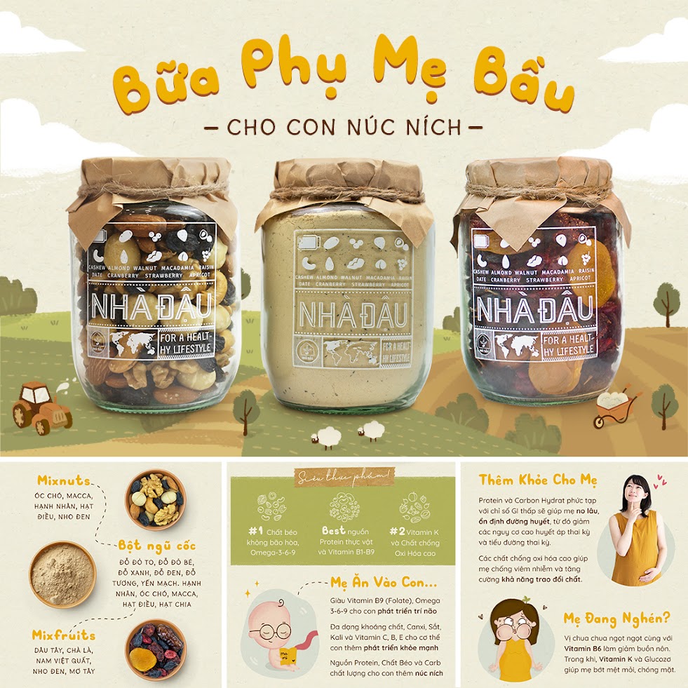 [A36] Gợi ý thực phẩm "vàng" Mẹ Bầu tháng đầu nên ăn