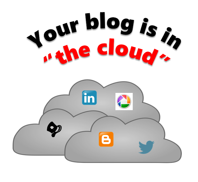 Did you know that your blog is in the cloud?