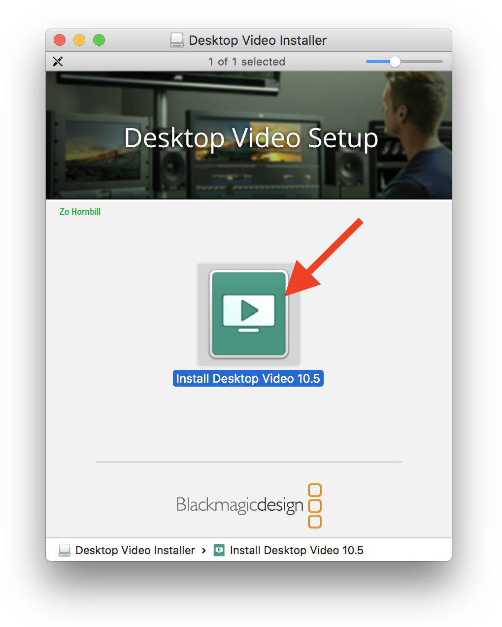 blackmagic desktop video installer blackmagic desktop video installer