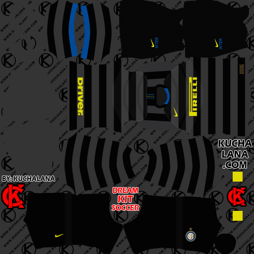 Soccer 2019 Dream League Soccer Kit Inter 2021 Logo 512x512 Kits