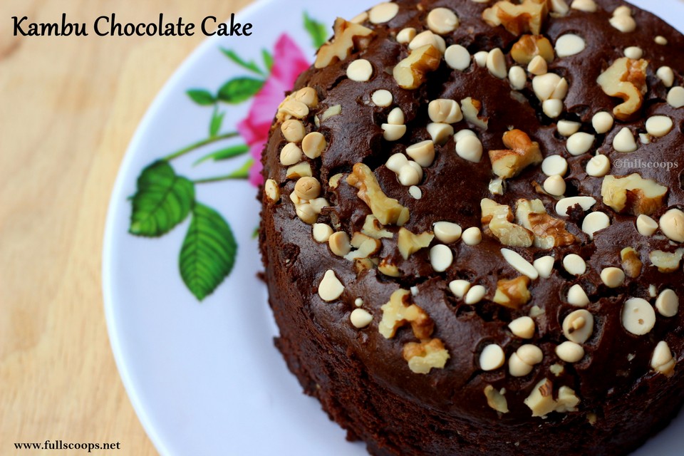 Kambu Chocolate Cake Pearl Millet Chocolate Cake Bajra Chocolate