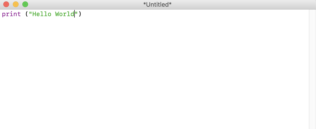 Fundamental of Python Programming