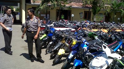 Polisi Amankan Ratusan Motor Knalpot Racing dan Protolan