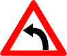 left hand curve