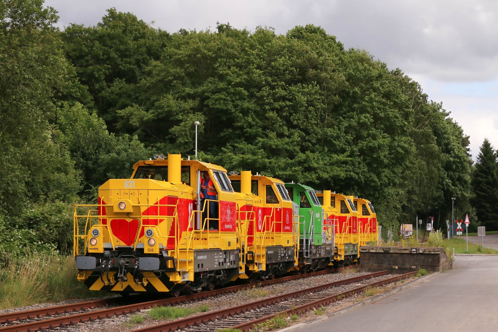 Aktivitäten im Bahnhof Kiel 02.07.2017 Neuwittenbek