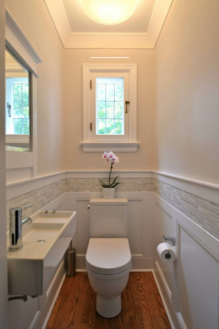20 Charming Bathroom Wainscoting Ideas